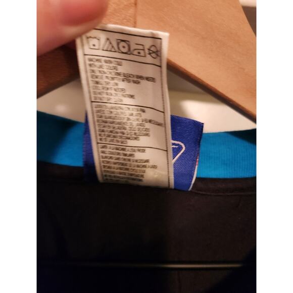 NFL Reebok Carolina Panthers Tshirt Black M - Picture 3 of 4